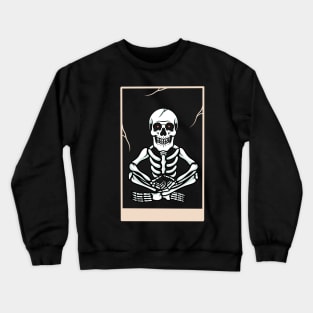 Yoga skull Crewneck Sweatshirt